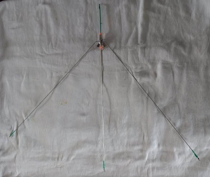 Kippepoot onderlijn met of zonder verzwaring .