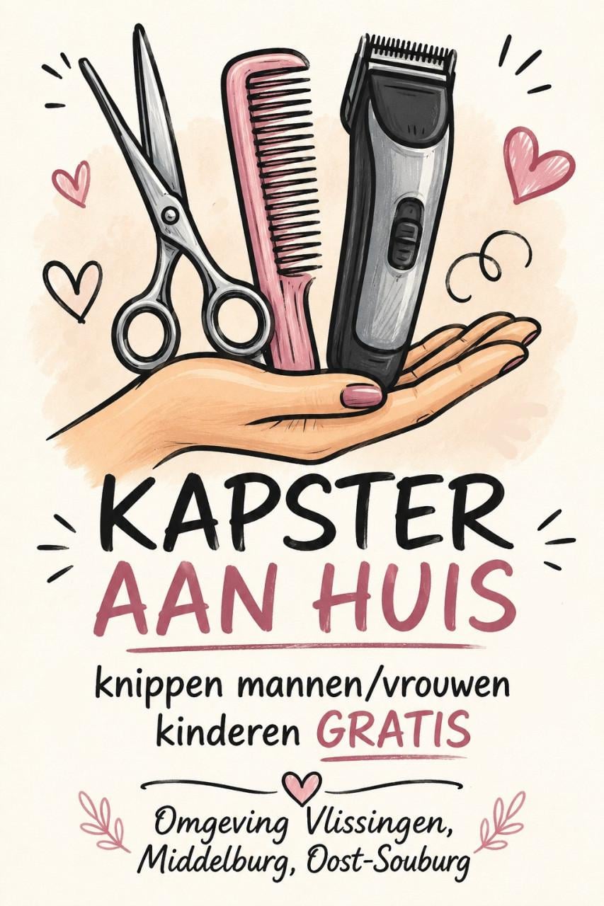KAPSTER AAN HUIS