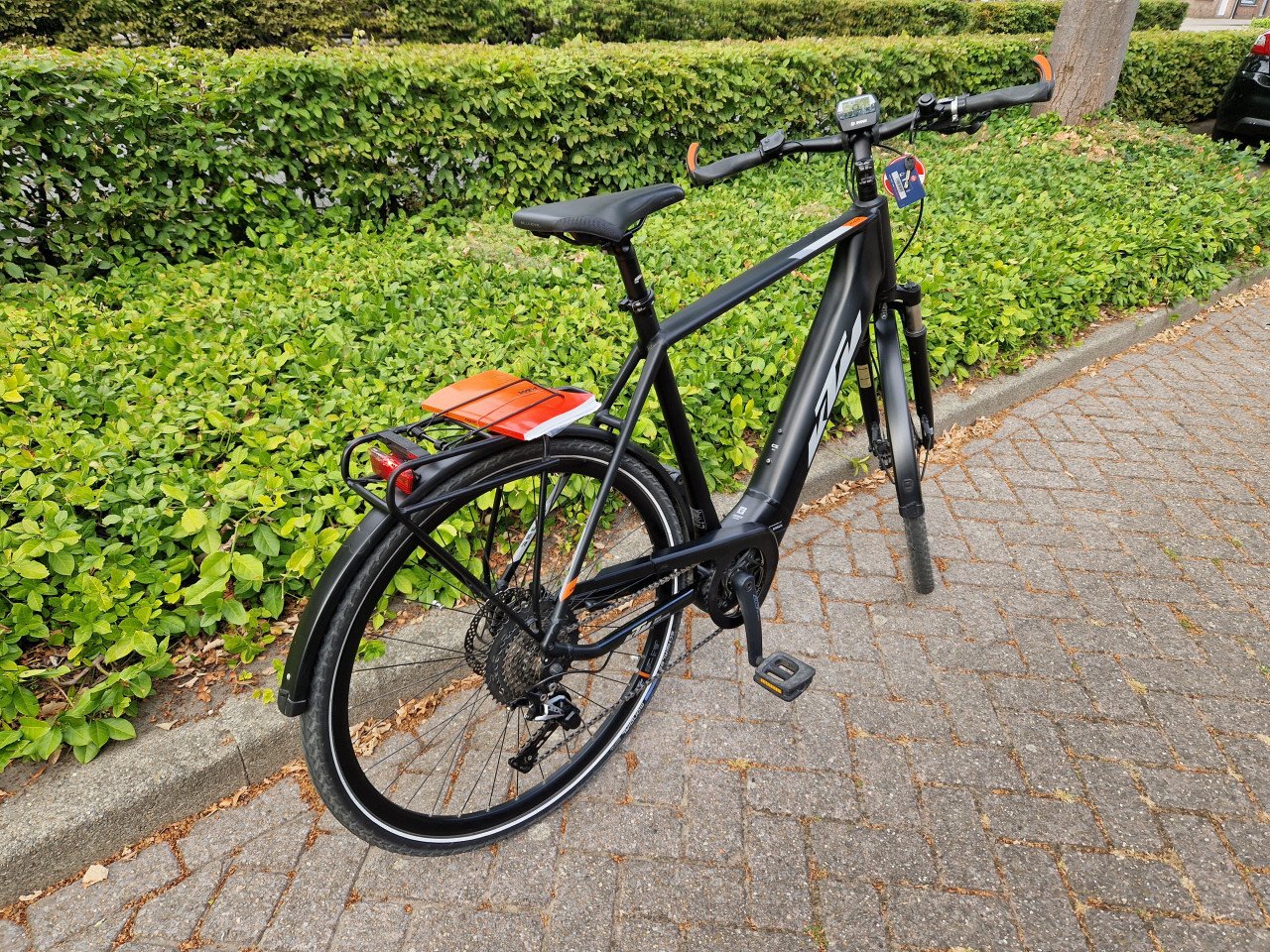 Schitterende KTM met Bosch Performance CX middenmotor en 625wh accu