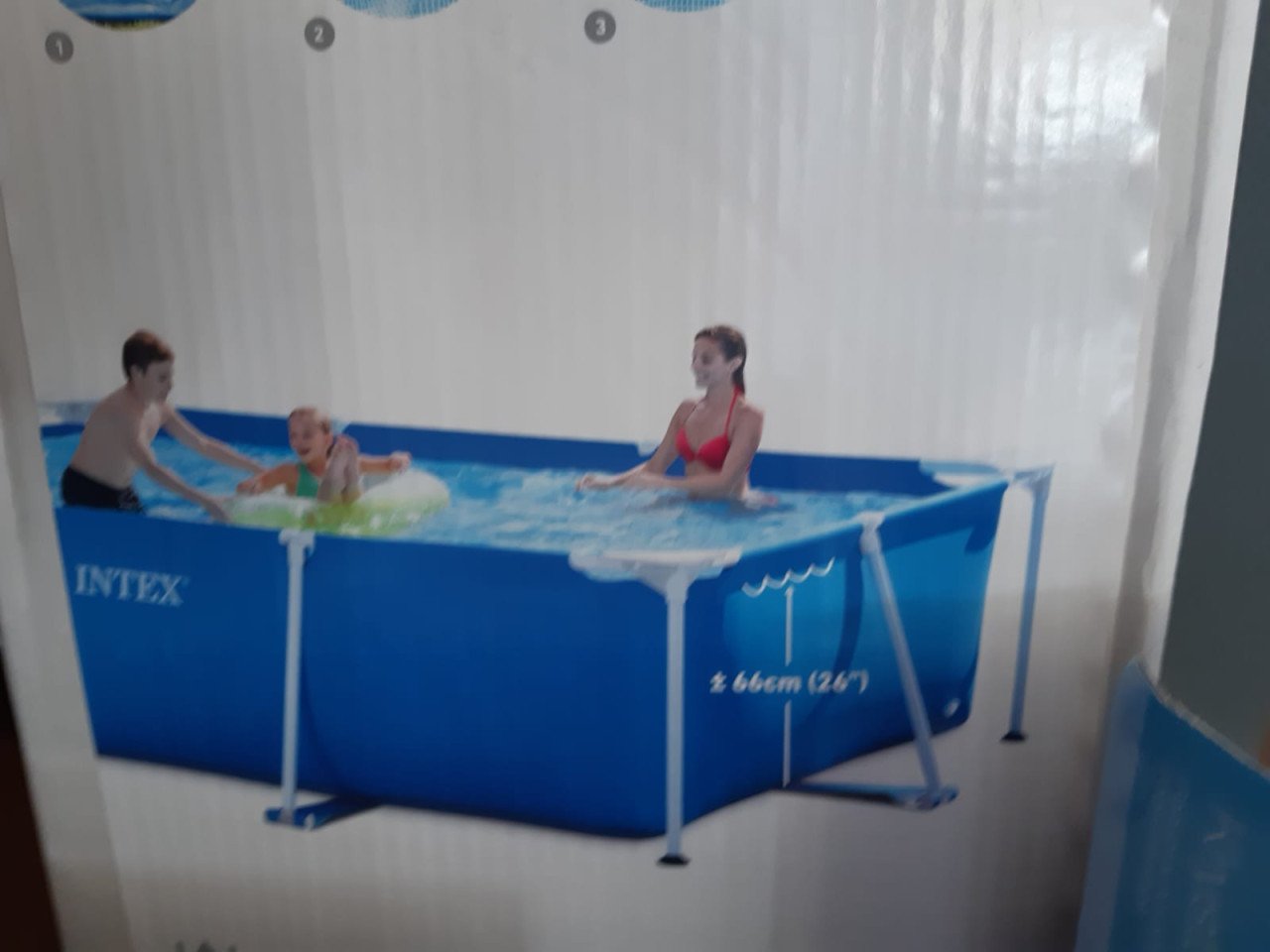 Zwembad intex 2x3m