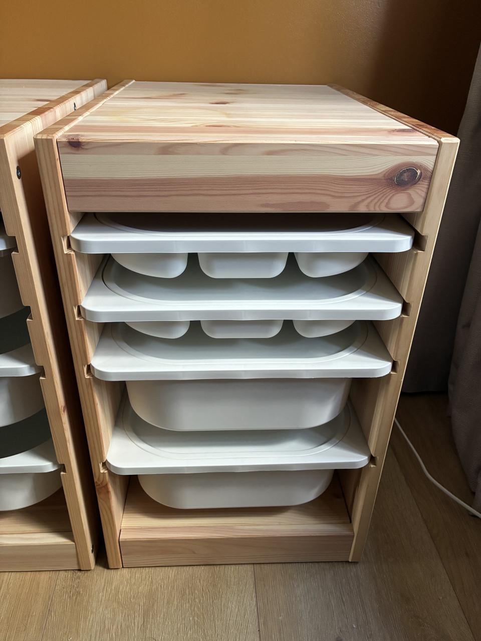 IKEA trofast 2 kastjes zgan