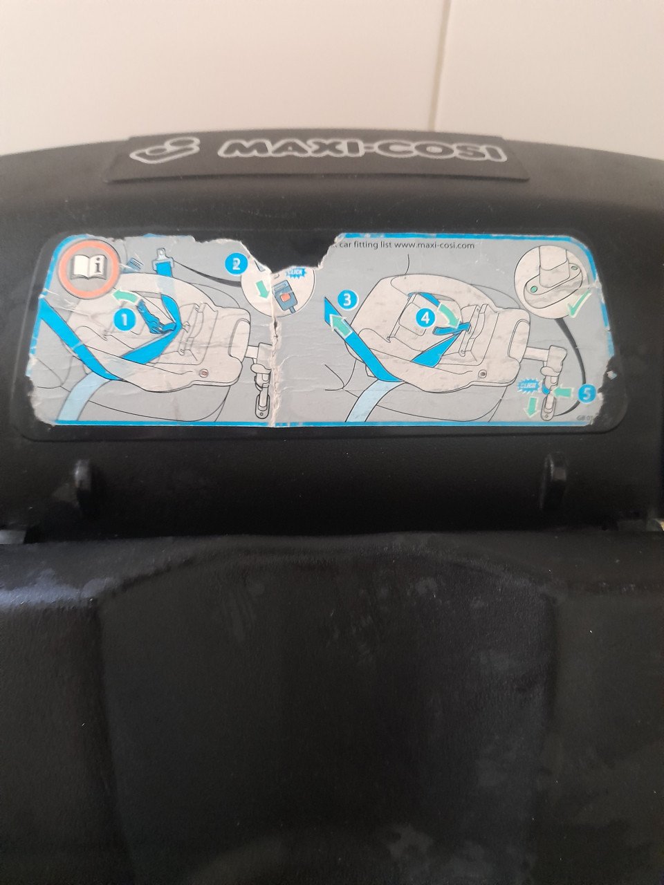 Easybase 2 zonder isofix is  geschikt voor Maxi-Cosi Pebble en CabrioFix