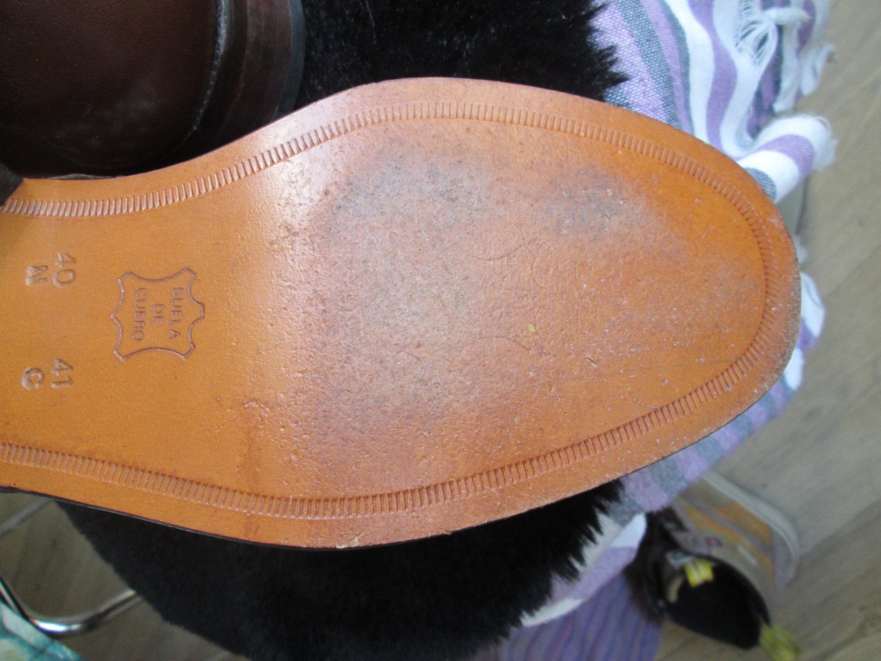 Leren herenschoenen