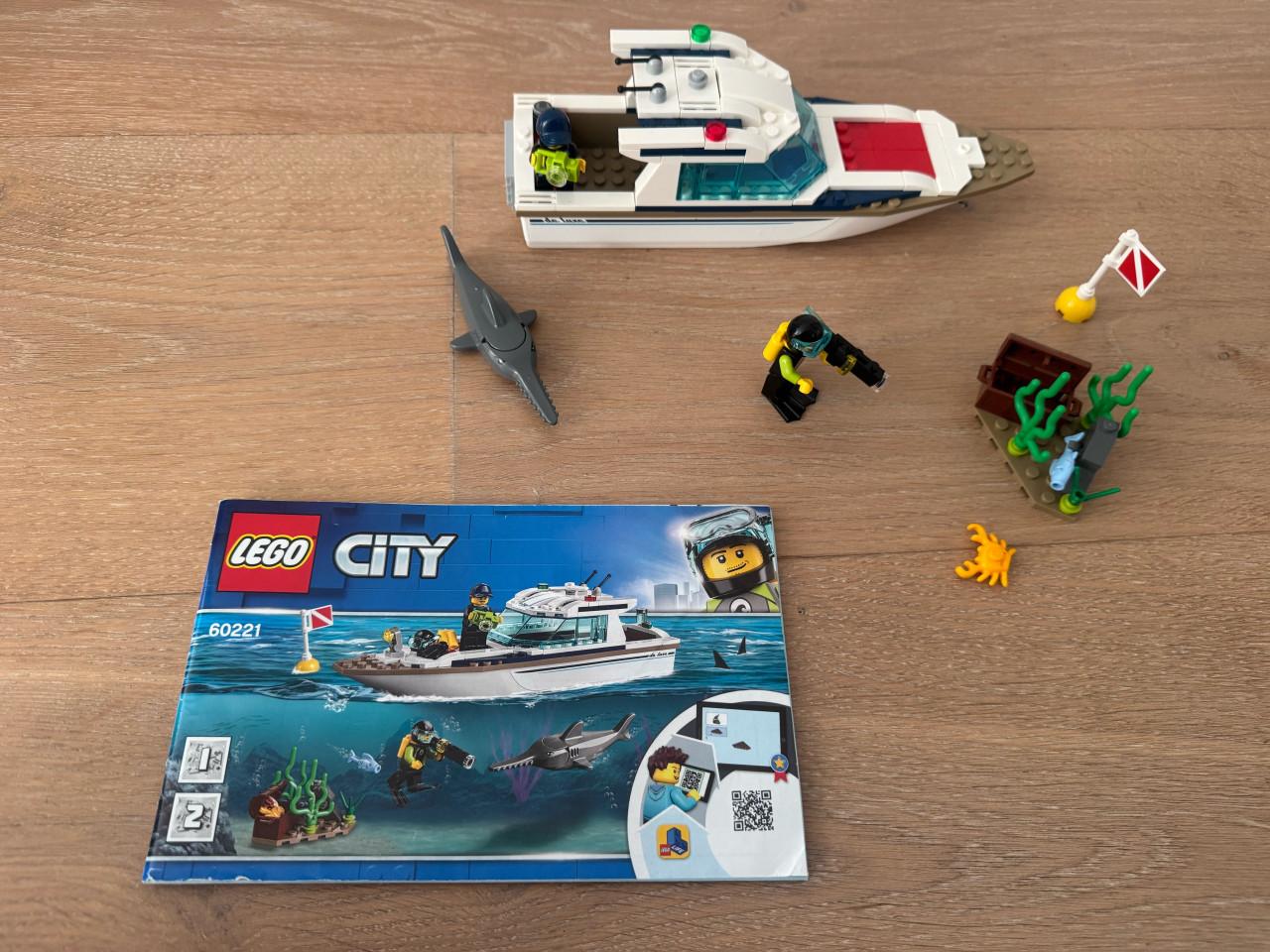 Lego City Duikjacht-60221