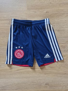Blauwe Ajax korte broek