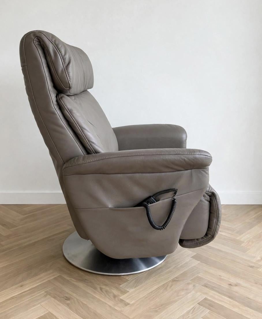 Meubelzorg sta op stoel en relax fauteuil, maat XL/XXL, taupe