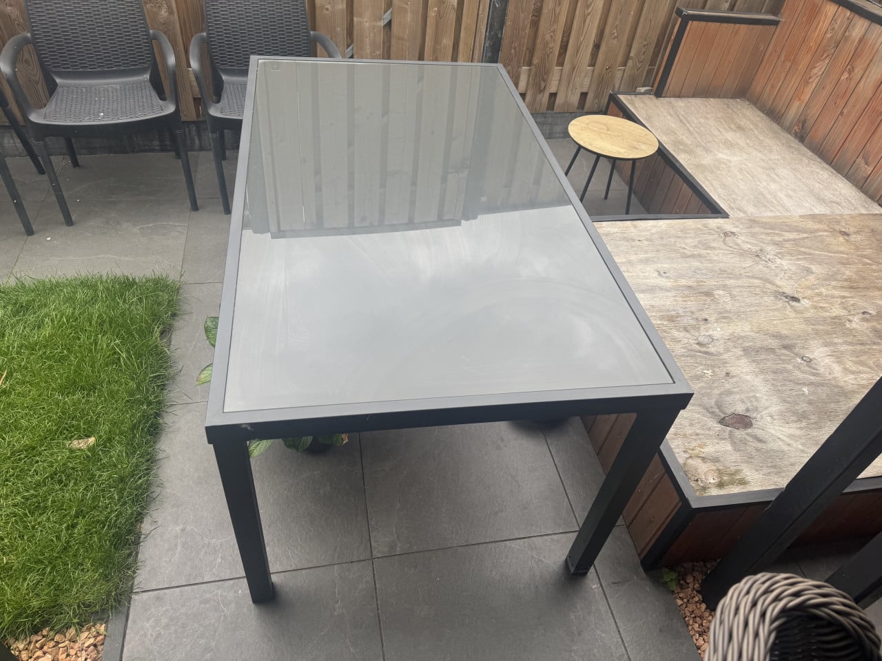 Tuin tafel met 4 stoelen