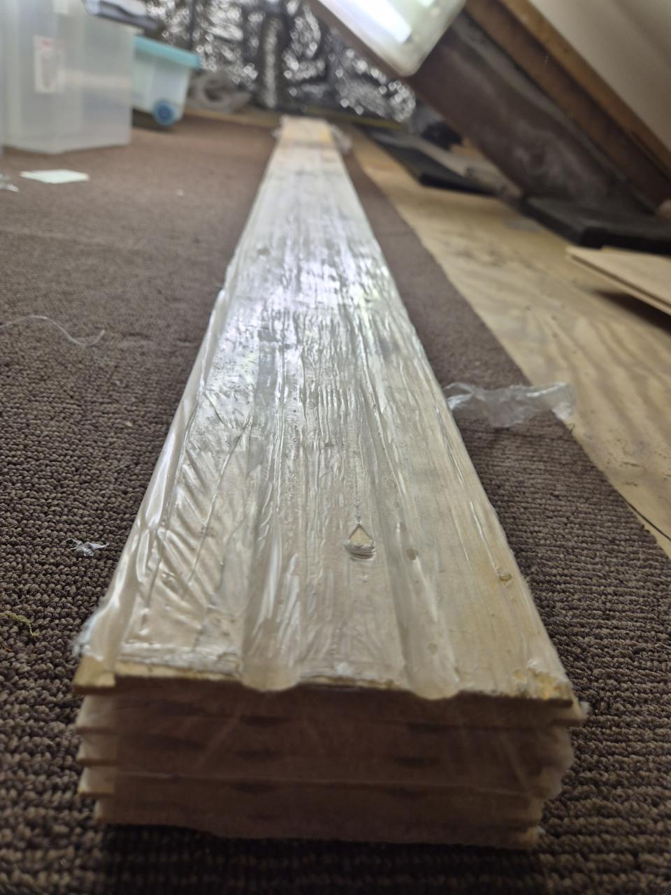 Pakket houten schroten