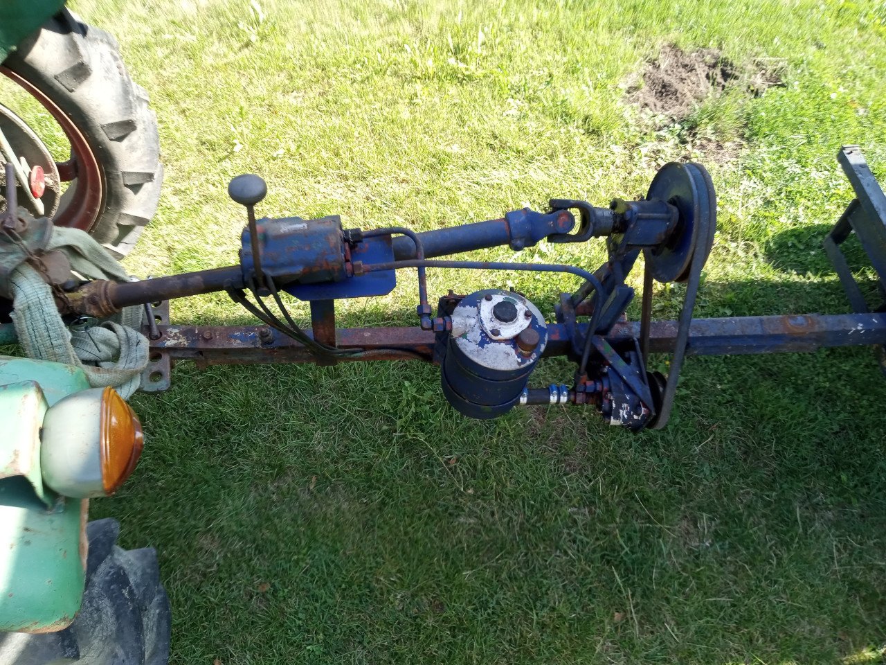 Holder B12 met kipkar