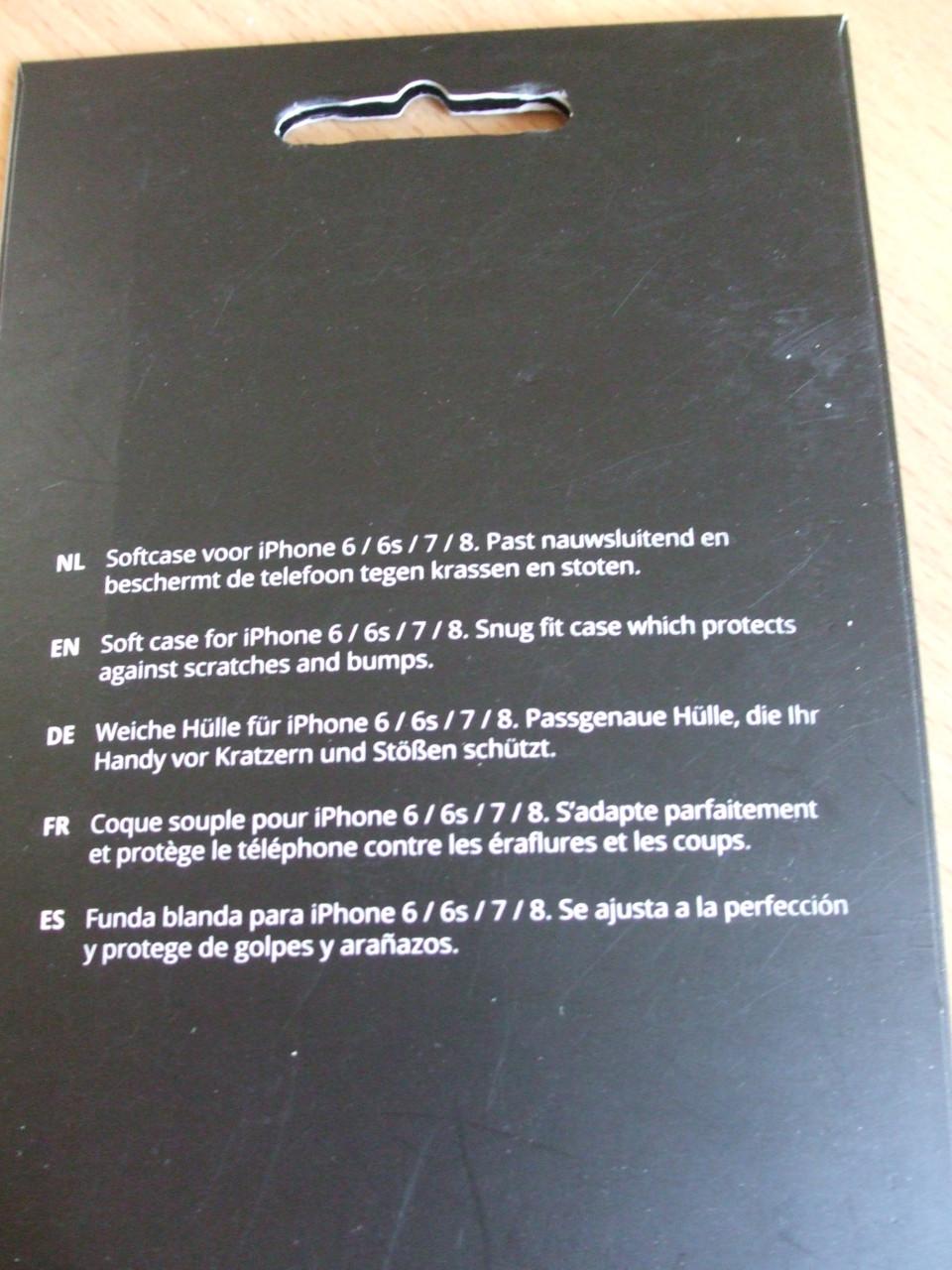 Te koop telefoon hoesje voor iphone.(nieuw).