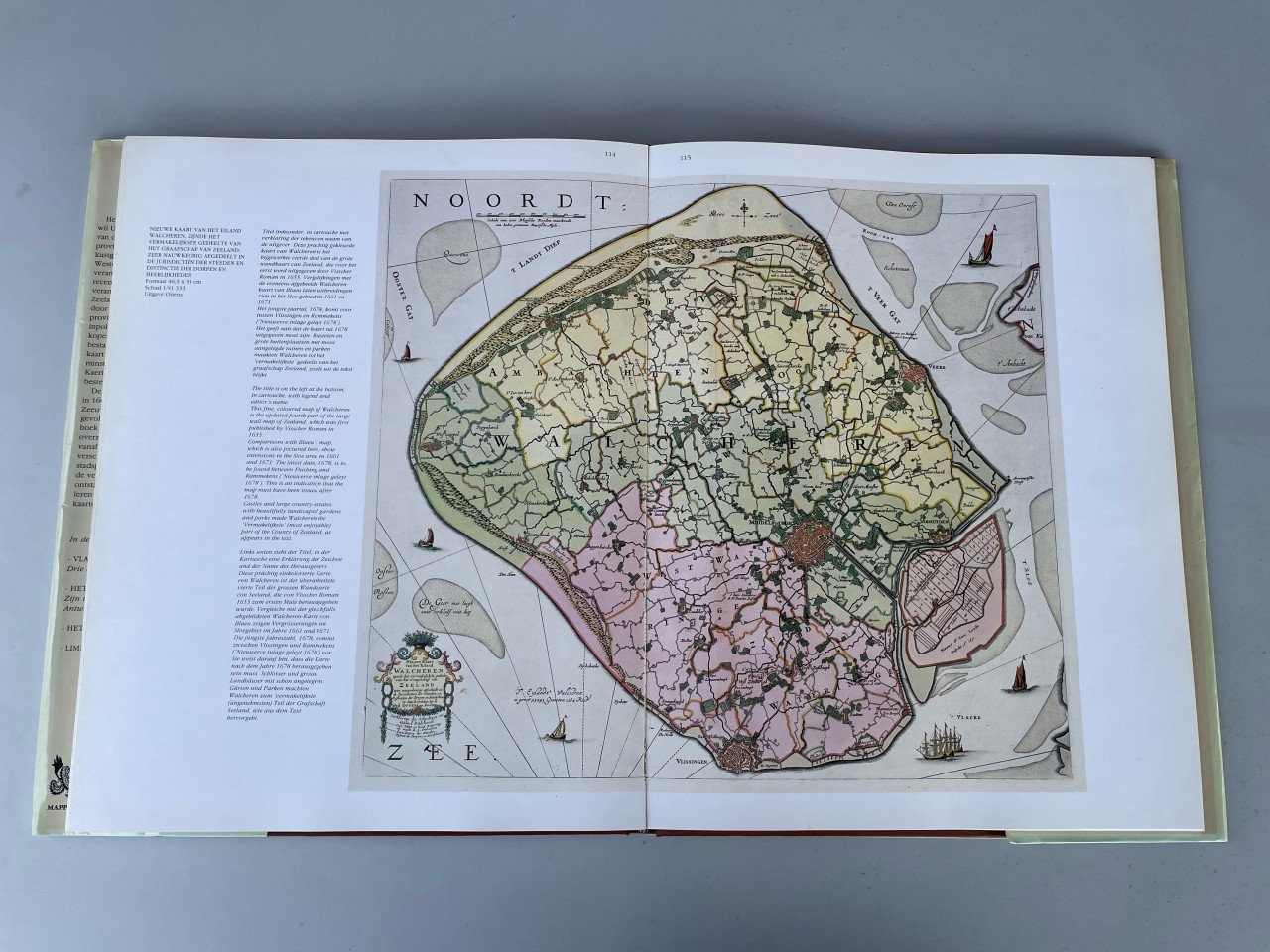 Zeeland in oude landkaarten