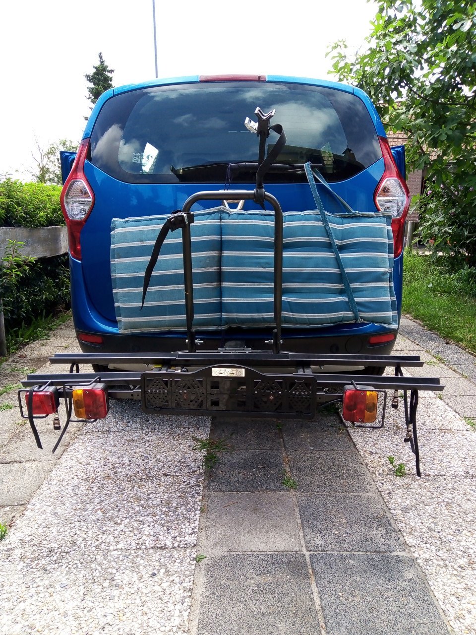Fietsendrager voor 2 fietsen