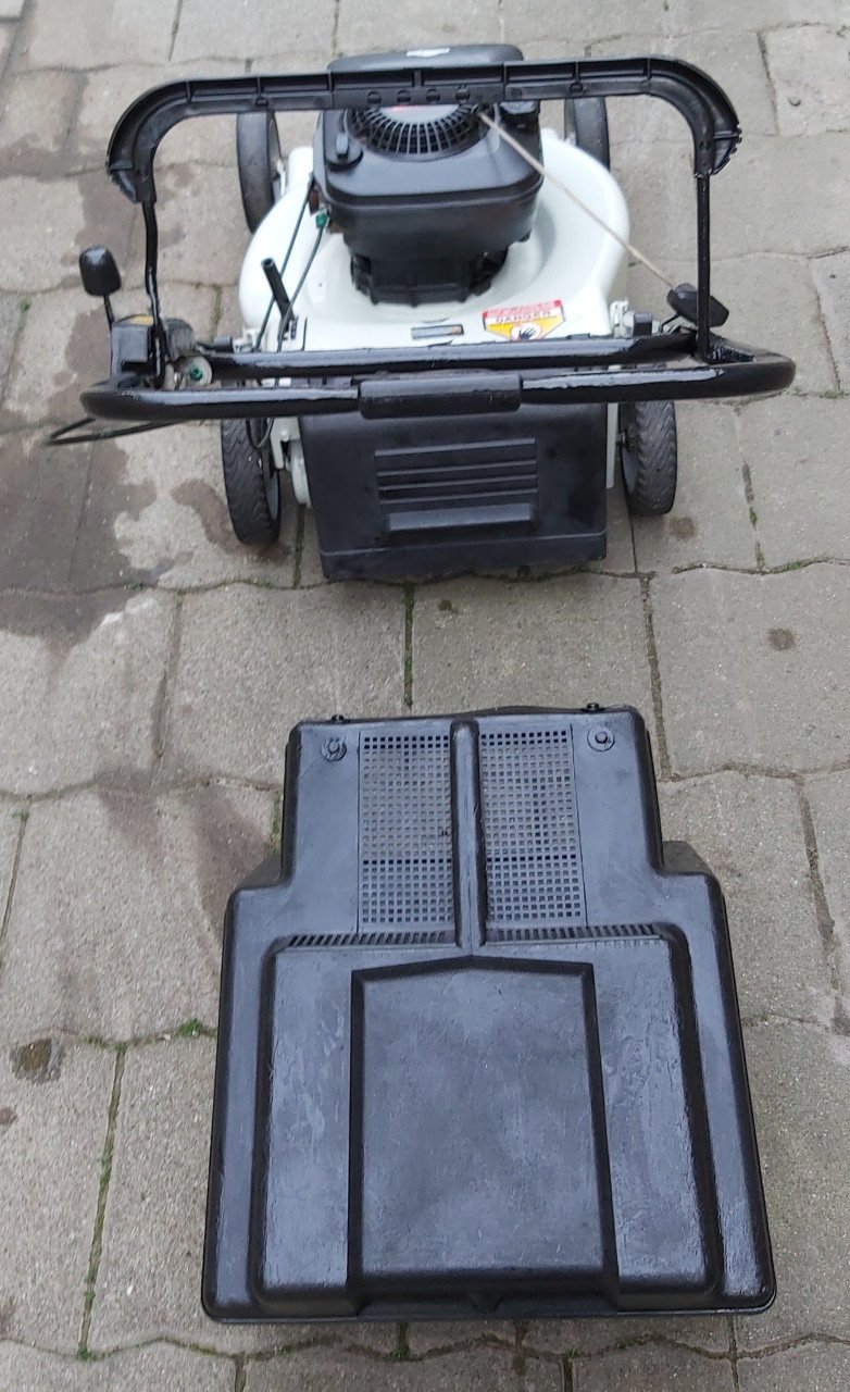 White outdoor products 21 grasmaaier zo goed als nieuw