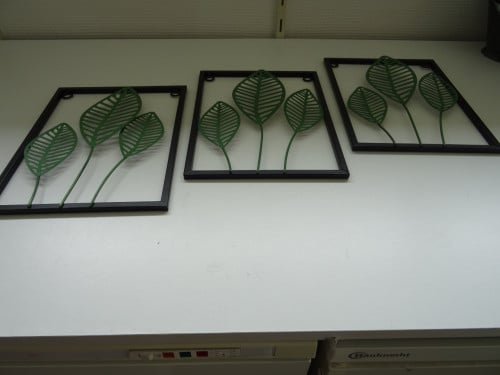 3 stuks Nieuwe Metalen Decoraties voor € 3,00