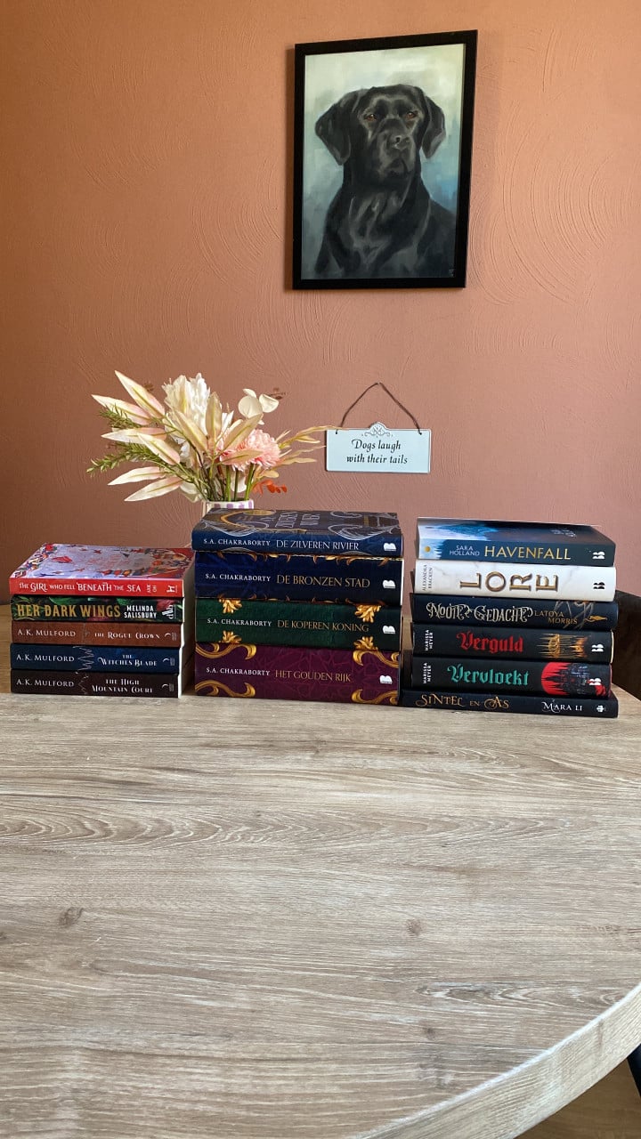 Fantasy boeken Engels en Nederlands