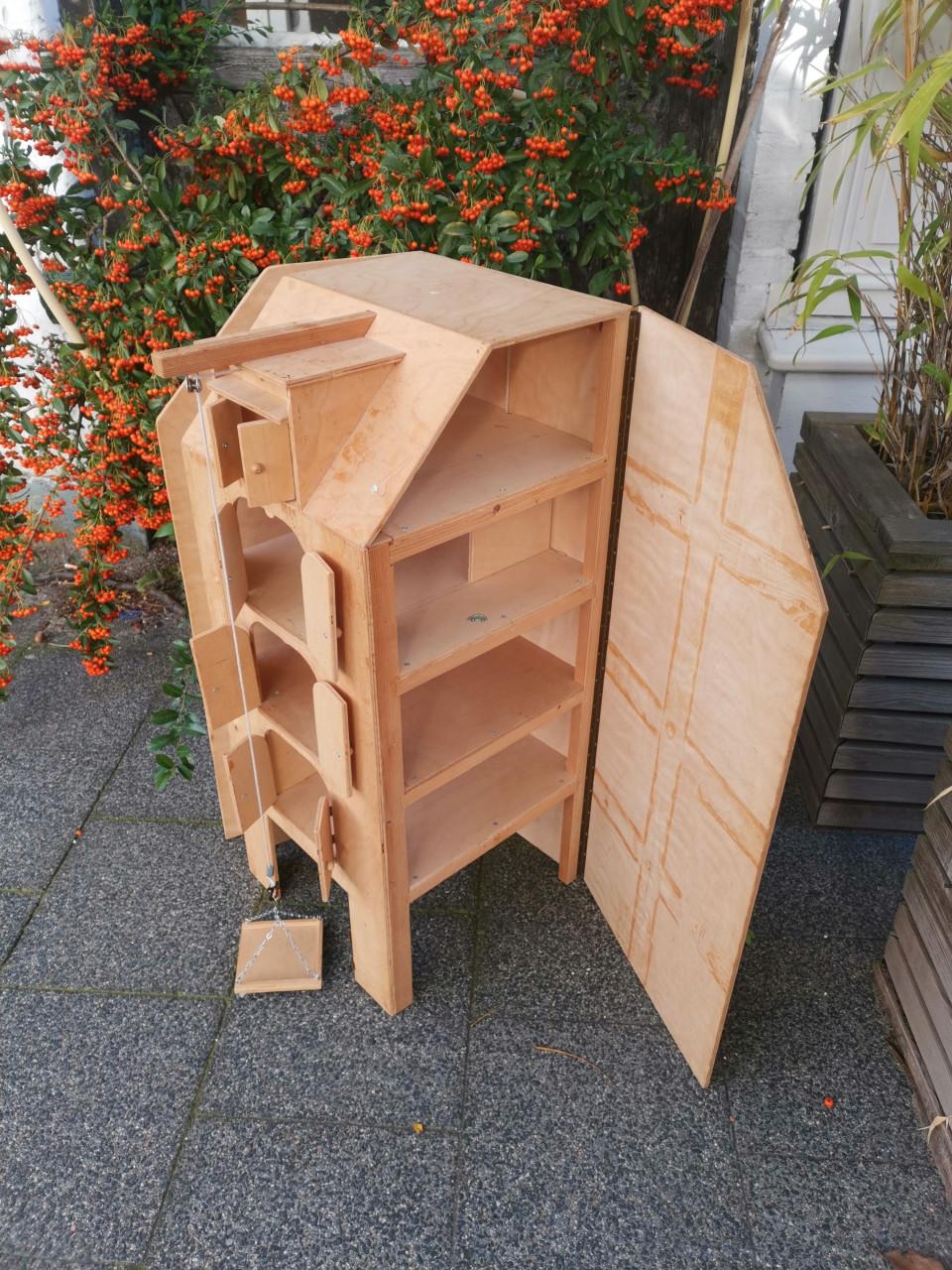 Leuk houten speelpakhuis