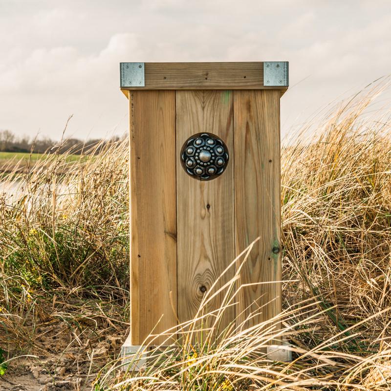 10jarige Jubileumactie - Zeeuwse knop bloembak L40 x B40 x H75