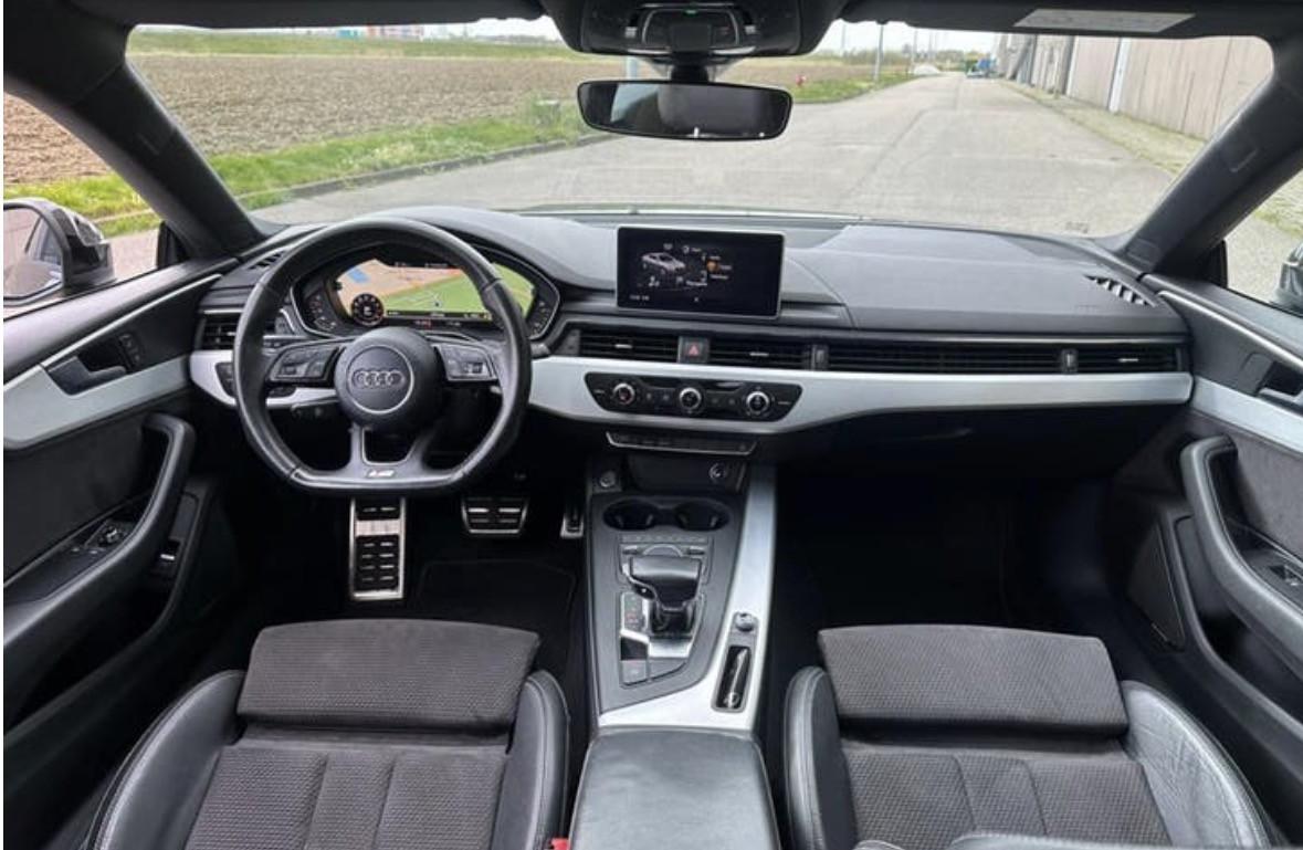 Audi A5 2.0 TFSİ S-Line 2017 Ultra S-Tronic Zwart