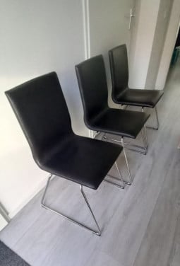 Te koop: drie eetkamerstoelen "Lillanas" van Ikea