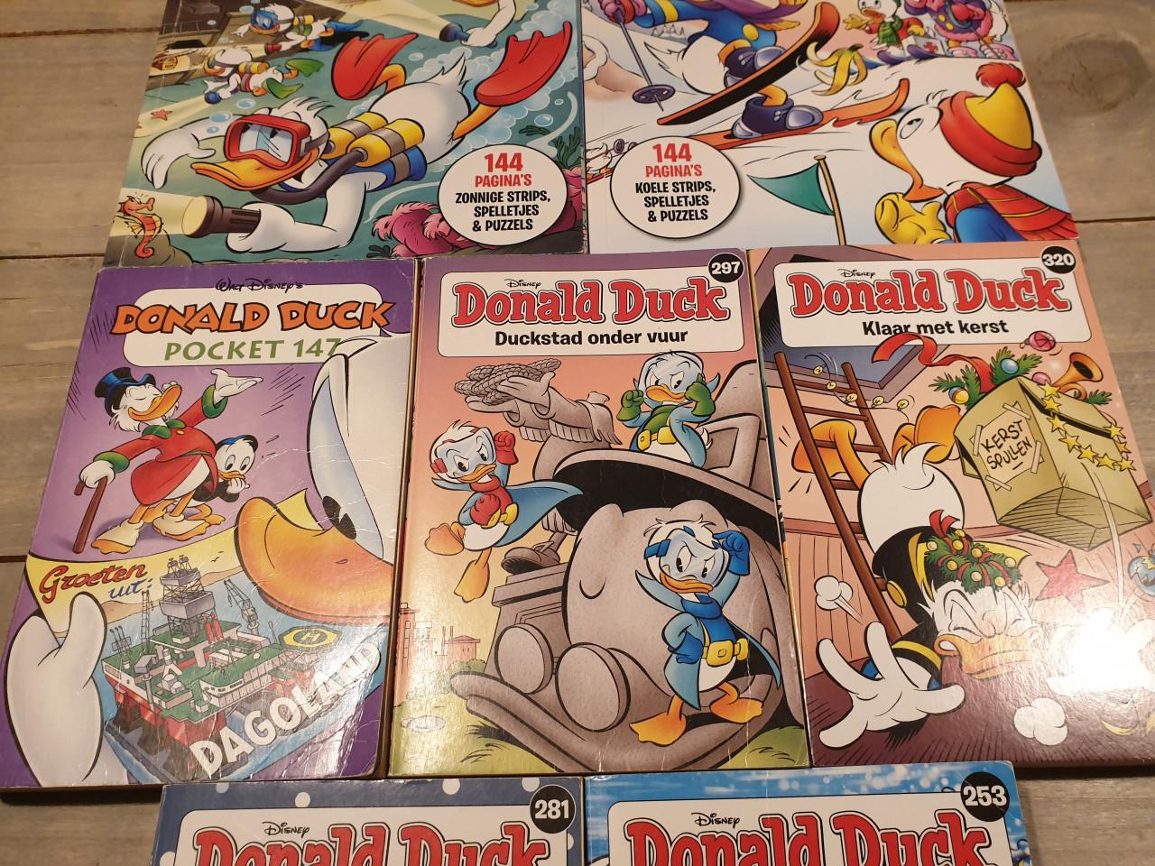 Donald Duck pockets en vakantieboeken
