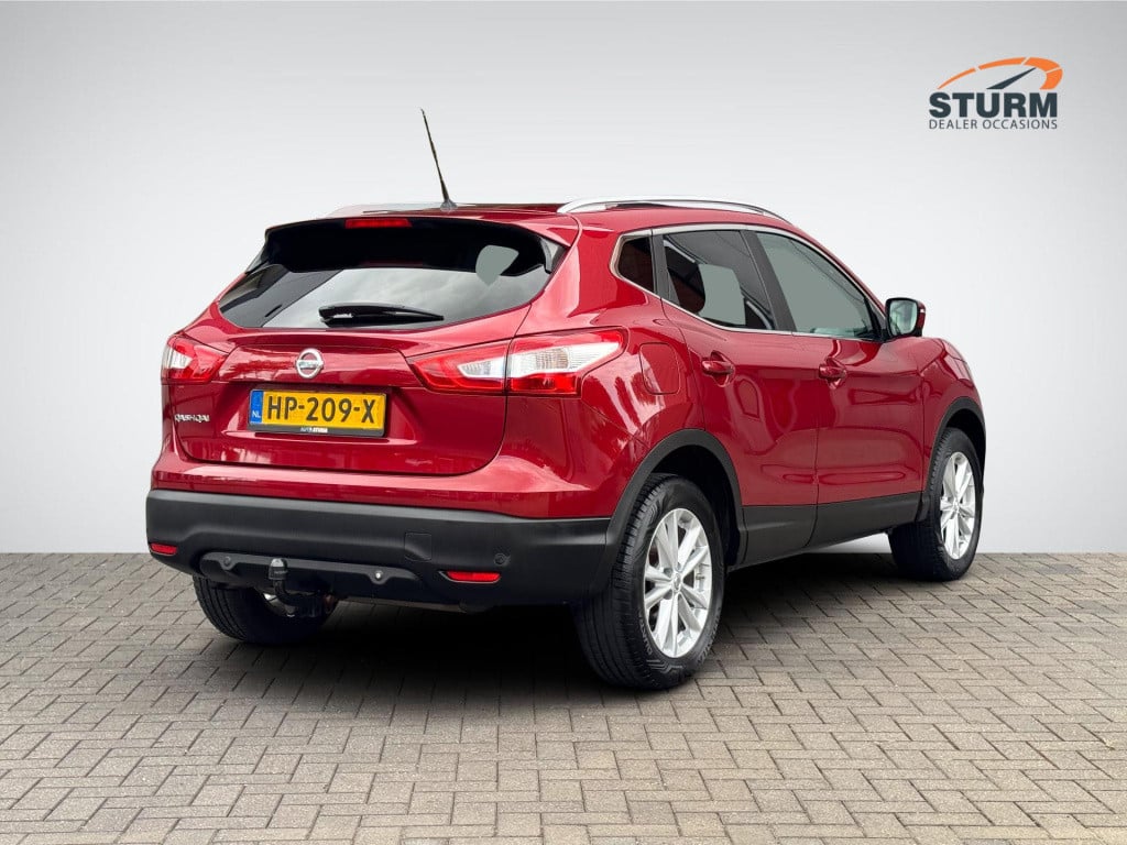 Nissan Qashqai 1.2 tekna | trekhaak | navigatie | leder | 360° camera | sto