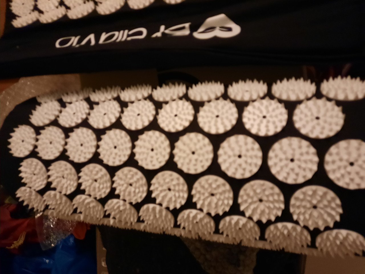 Spijkermat en kussen