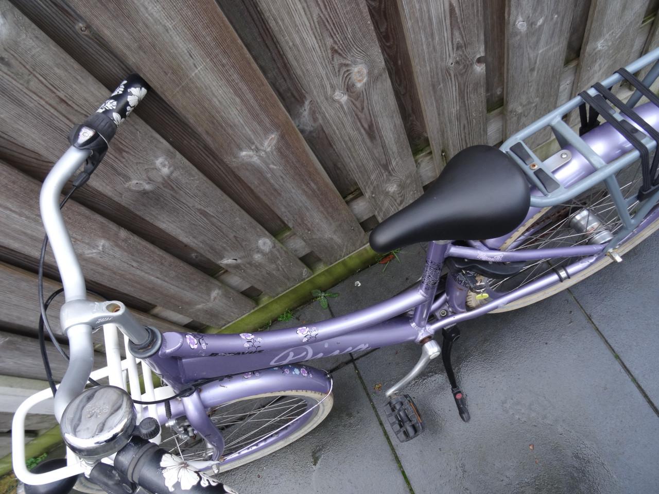 🚲💜 Batavus Diva 24 inch Transport Meisjesfiets – Lila