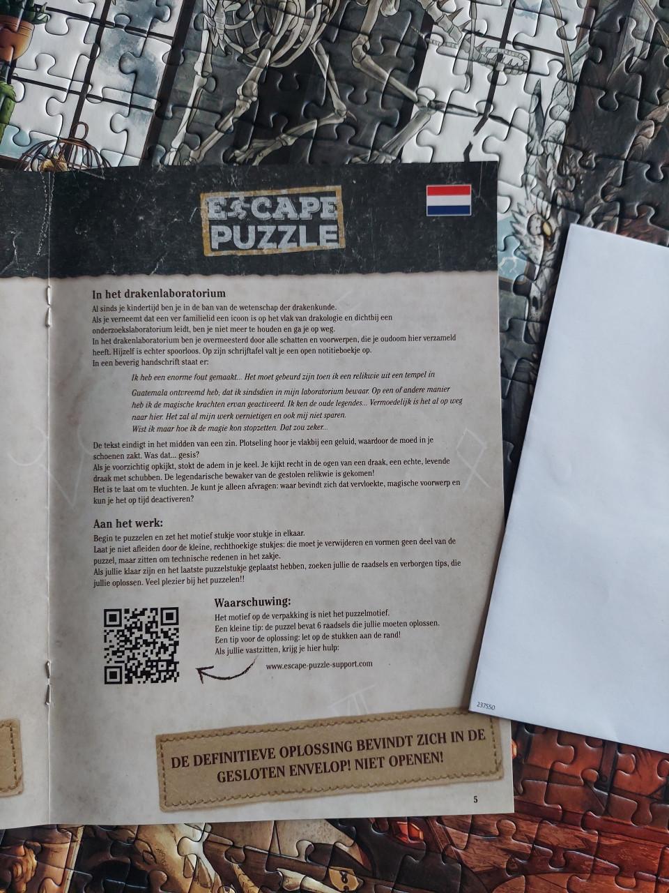 Escape puzzel Ravensburger 759