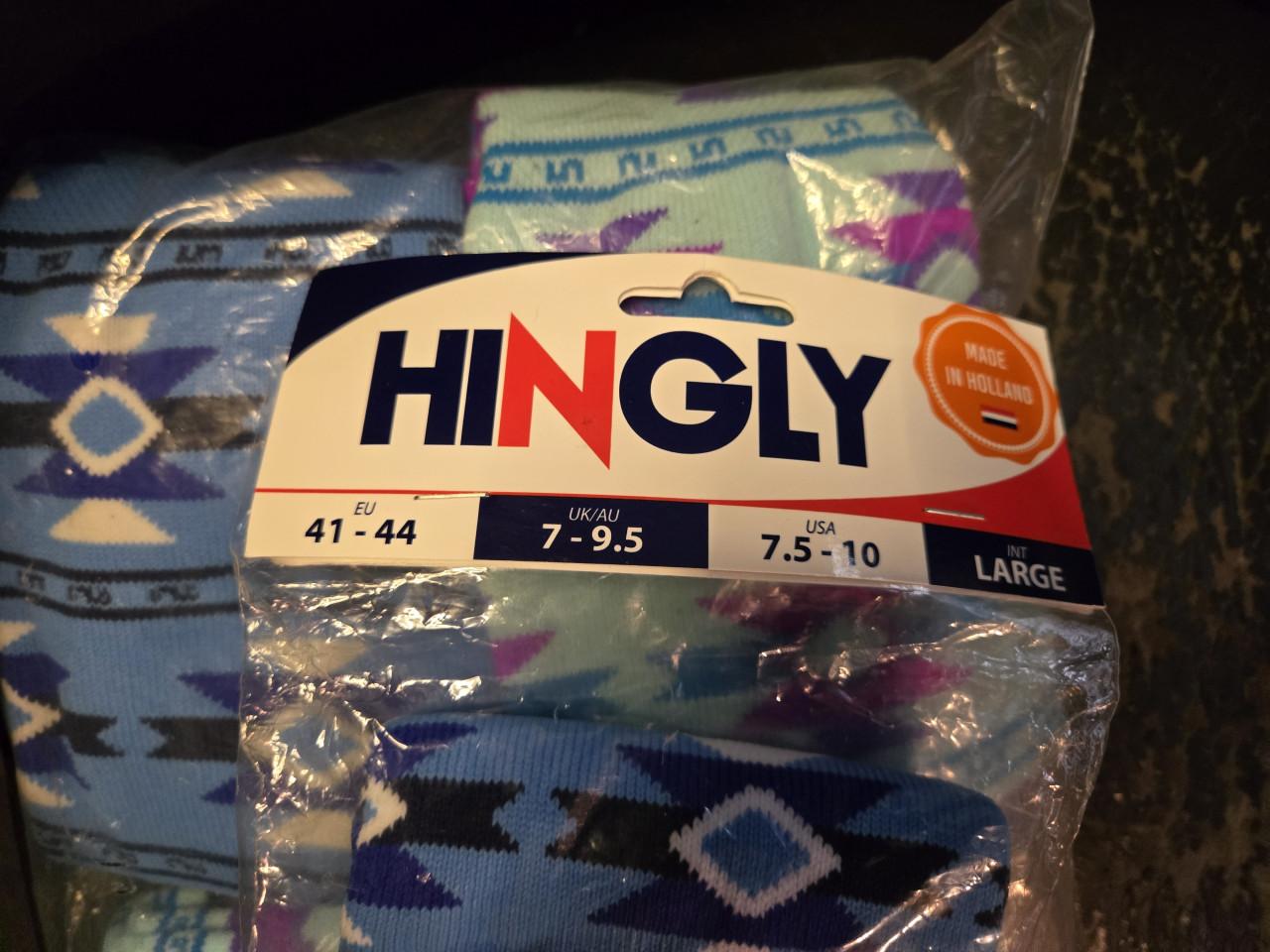 4 paar Hingly Veldhocky-kousen. maat L 41-44