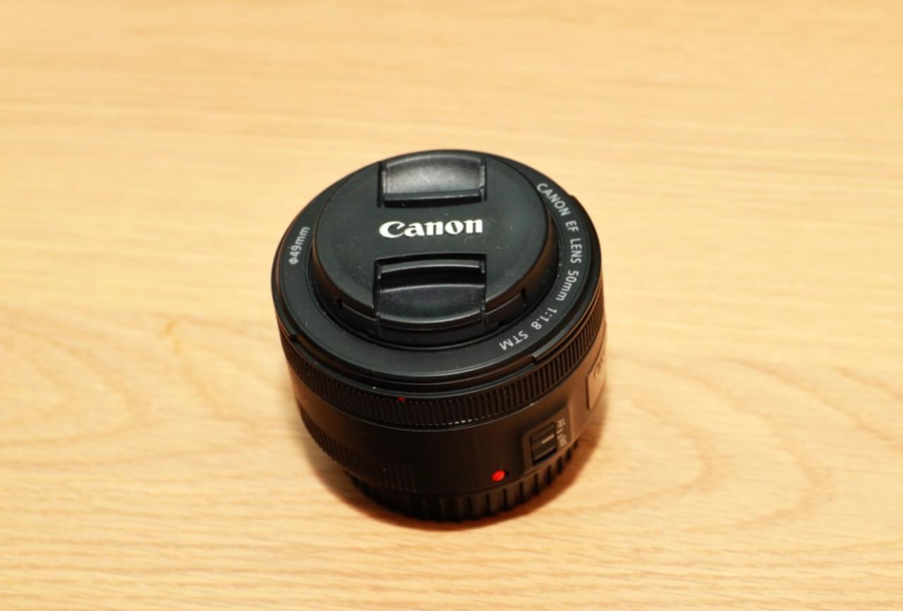 Canon EF 50mm f/1.8 STM lens