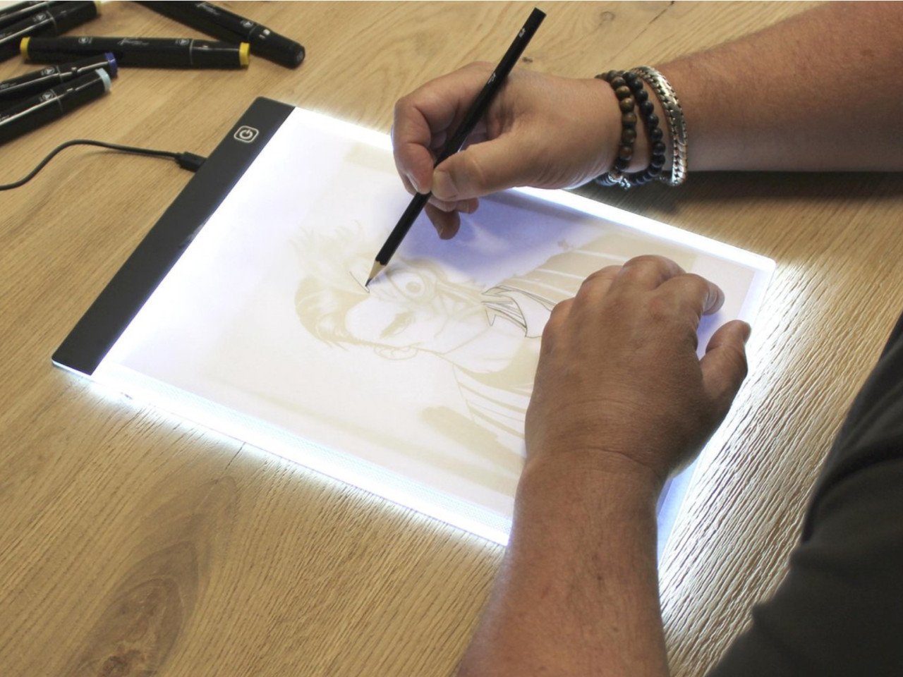Overtekenbord / light pad Led A3formaat