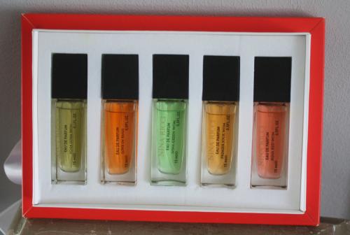 Parfum set met 5 geurtjes nina ricci paris