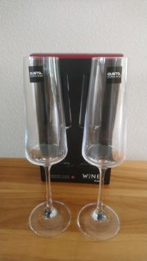 By Gusta set champagneglazen flutes - NIEUW