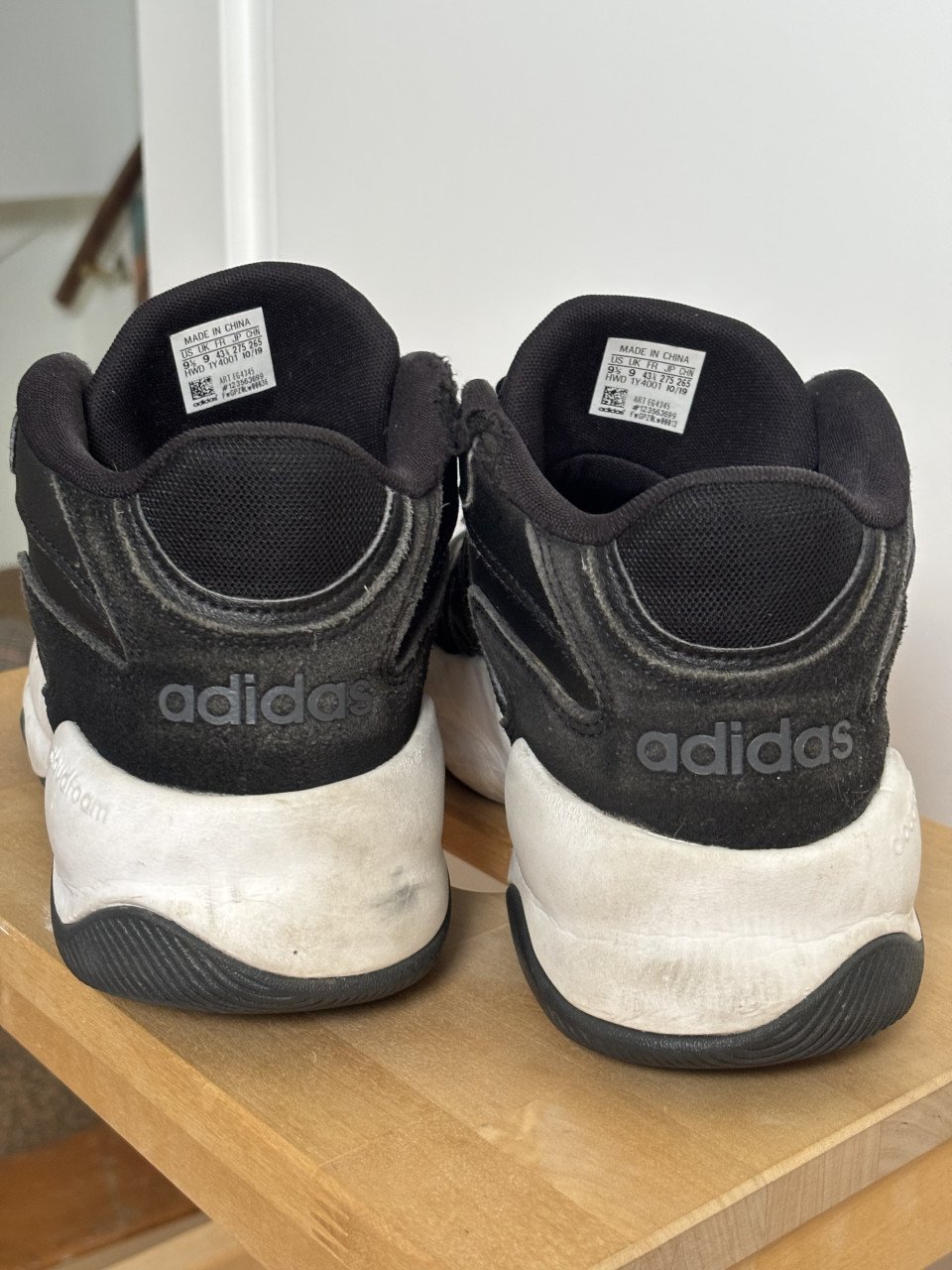 Adidas stevige sportschoenen heren 43.5 zwart