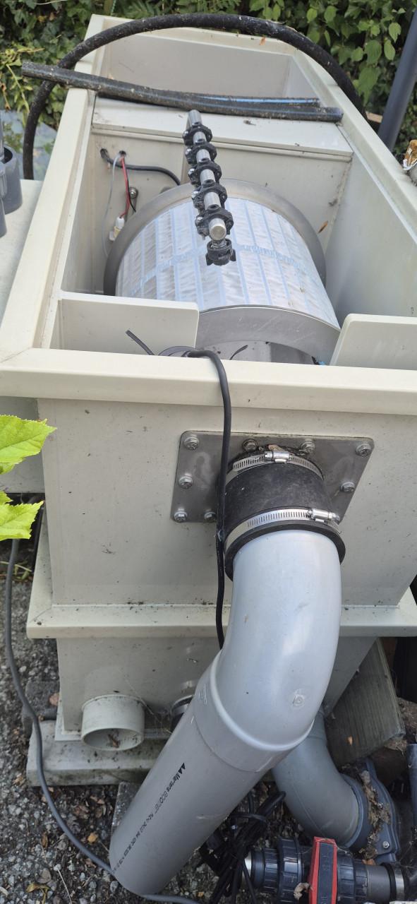 Profidrum combi bio 30 combi trommelfilter trommel