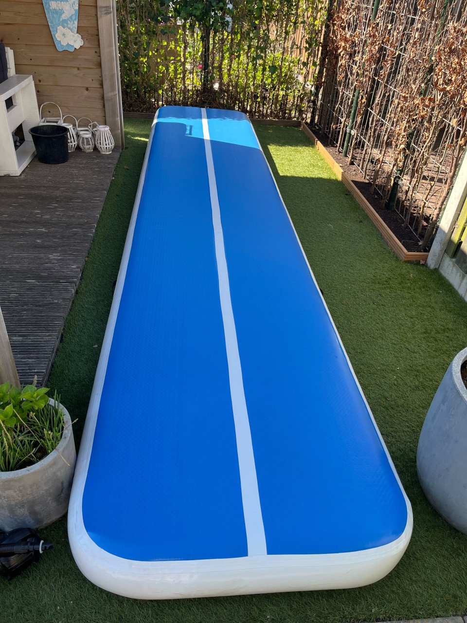 Airtrack 5 meter met pomp