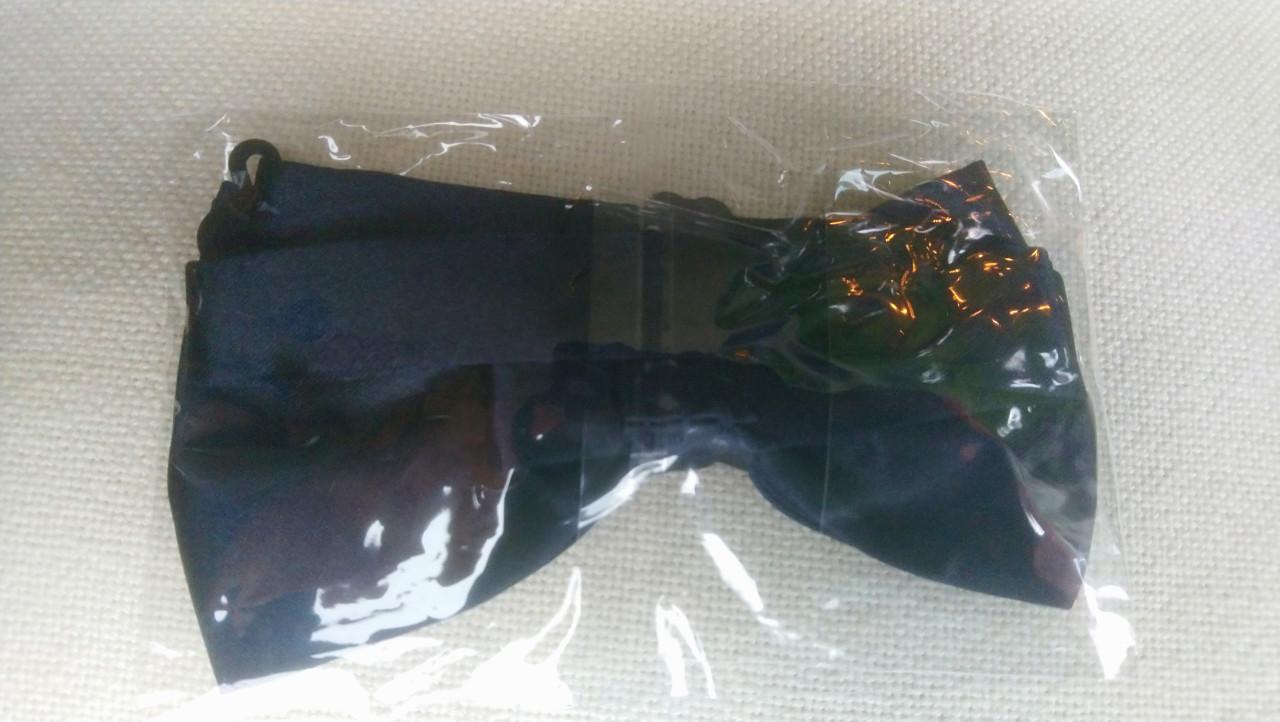 Vlinderdas vlinderstrik donkerblauw - NIEUW