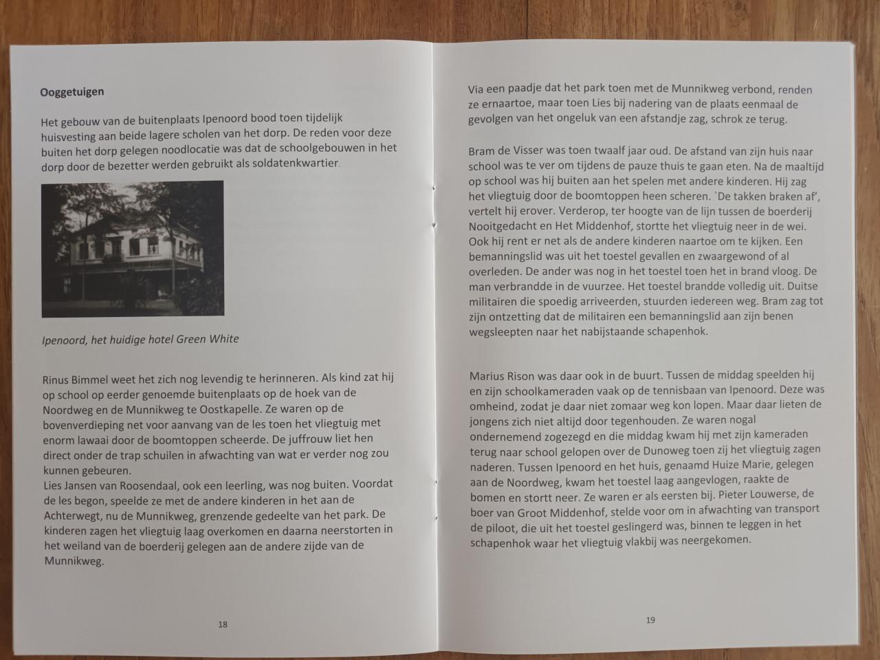 Het vliegtuigongeluk te Oostkapelle 13 november 1942