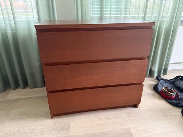 2 ladenkasten br 80, dp 48 en hg 77,5 cm