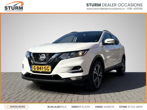 Nissan Qashqai 1.3 dig-t n-connecta trekhaak |design pack | panoramadak | a