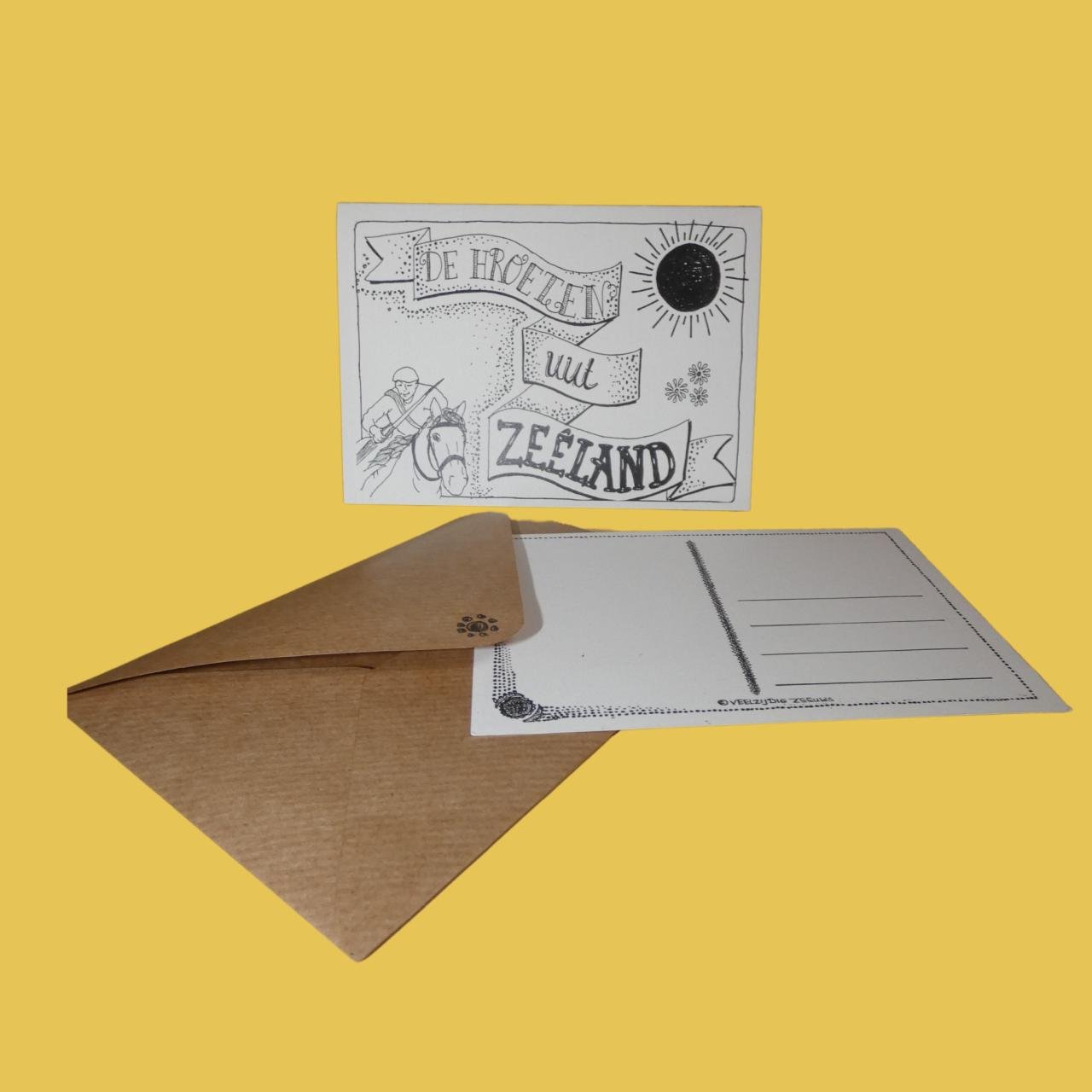Originele Zeeuwse kaarten - eigen ontwerp mogelijk voor elke gelegenheid