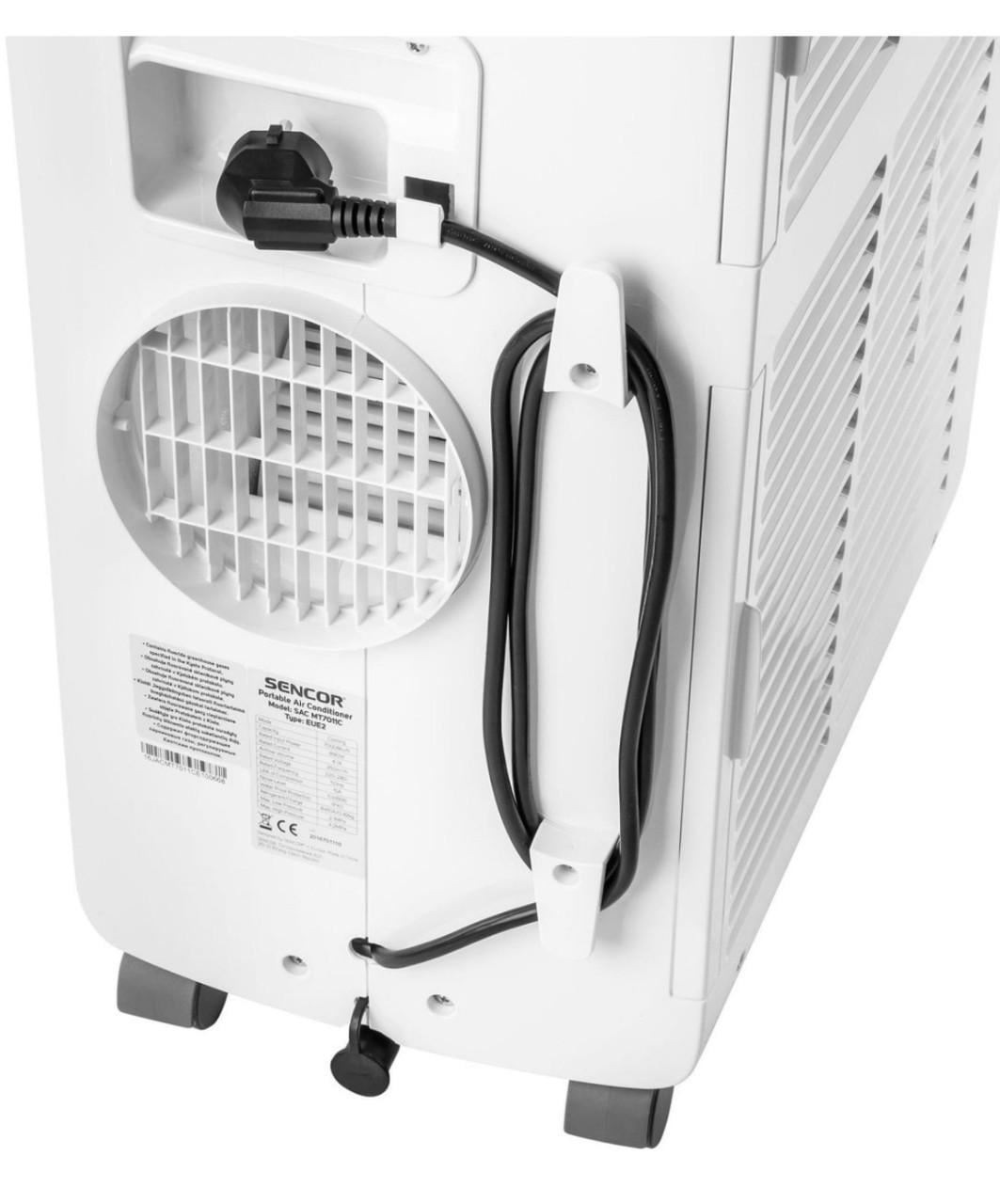 Nauwelijks gebruikte mobiele airco merk Sencor SAC MT7011C
