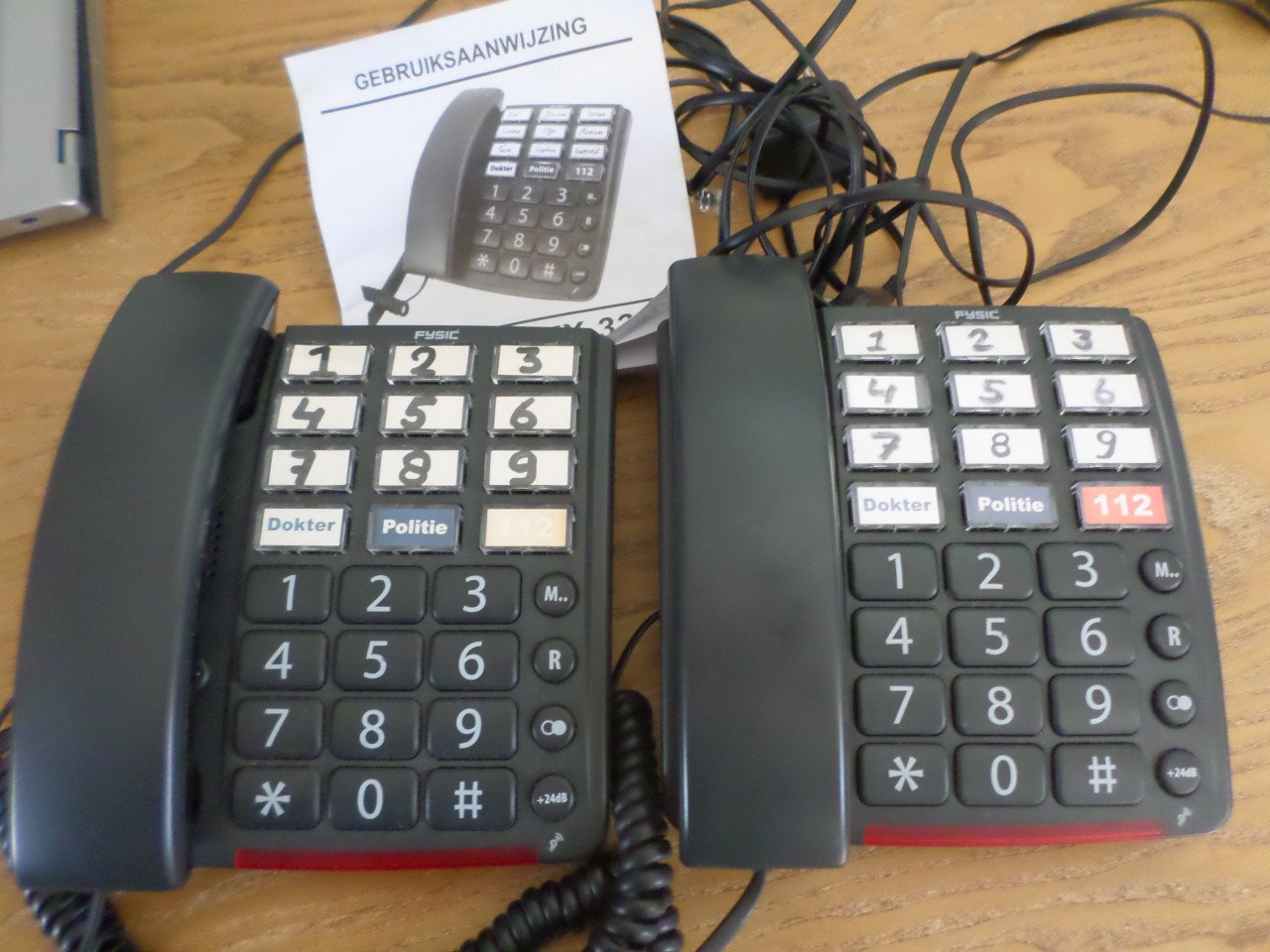 Telefoons voor slechtzienden.