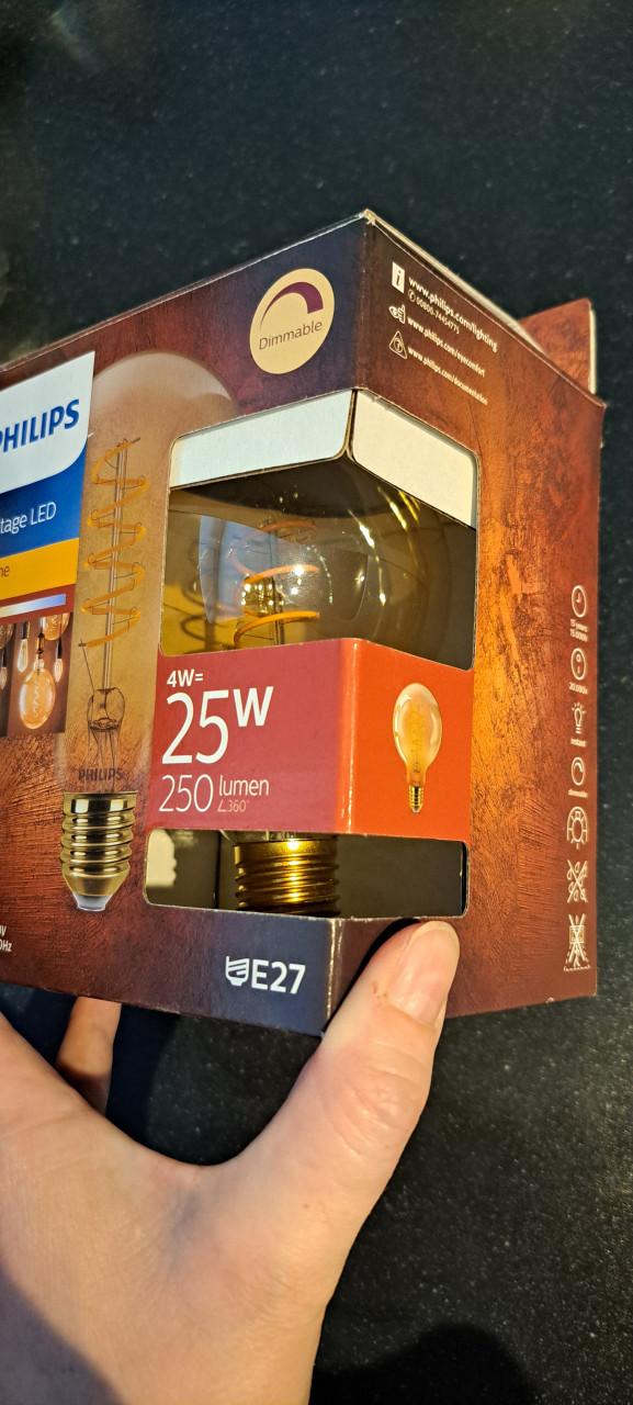 Philips led vintage lamp