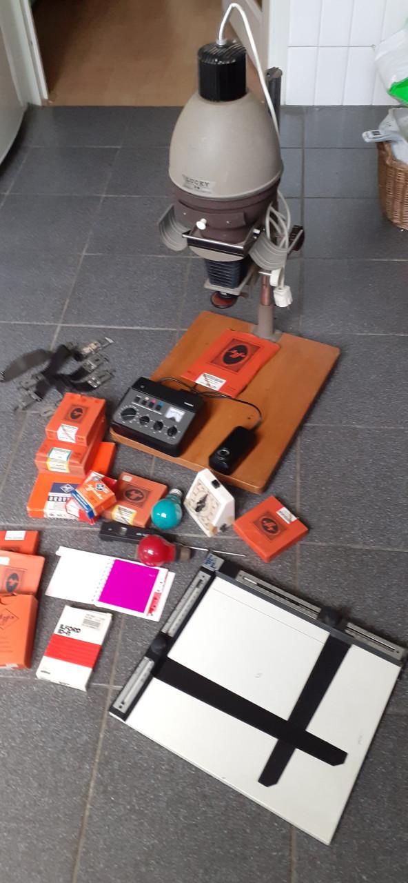 Diverse foto apparatuur