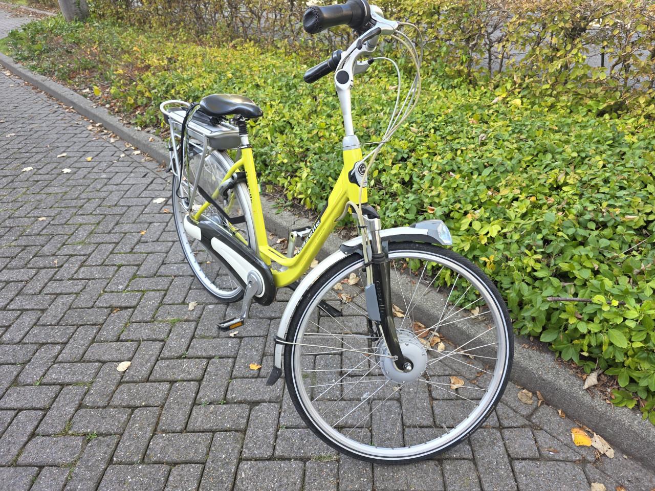 Keurig nette Gazelle Orange elektrische fiets