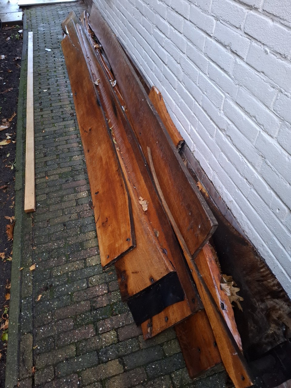 Eikenhouten planken