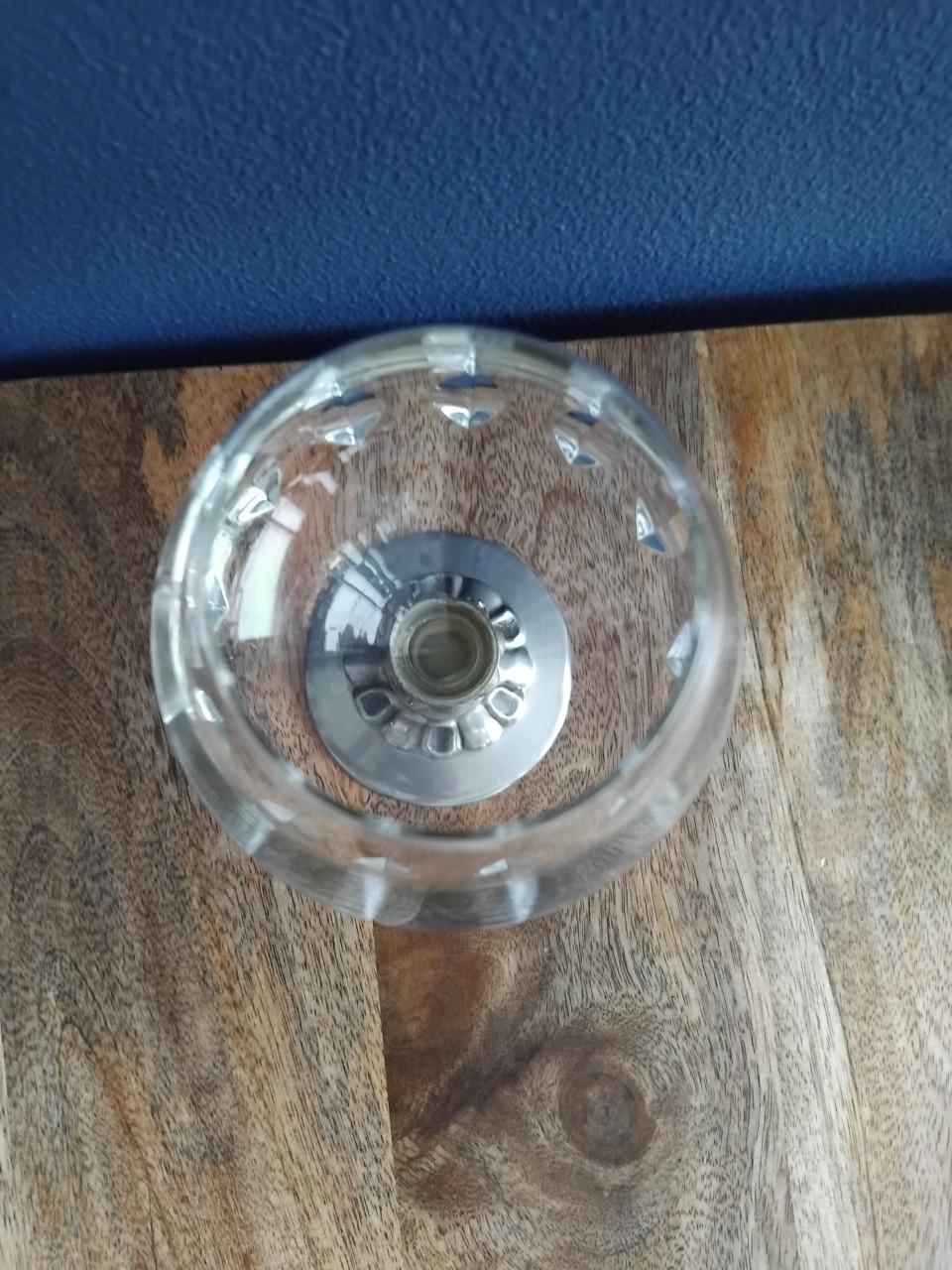 Brandy snifter Tinnen voet