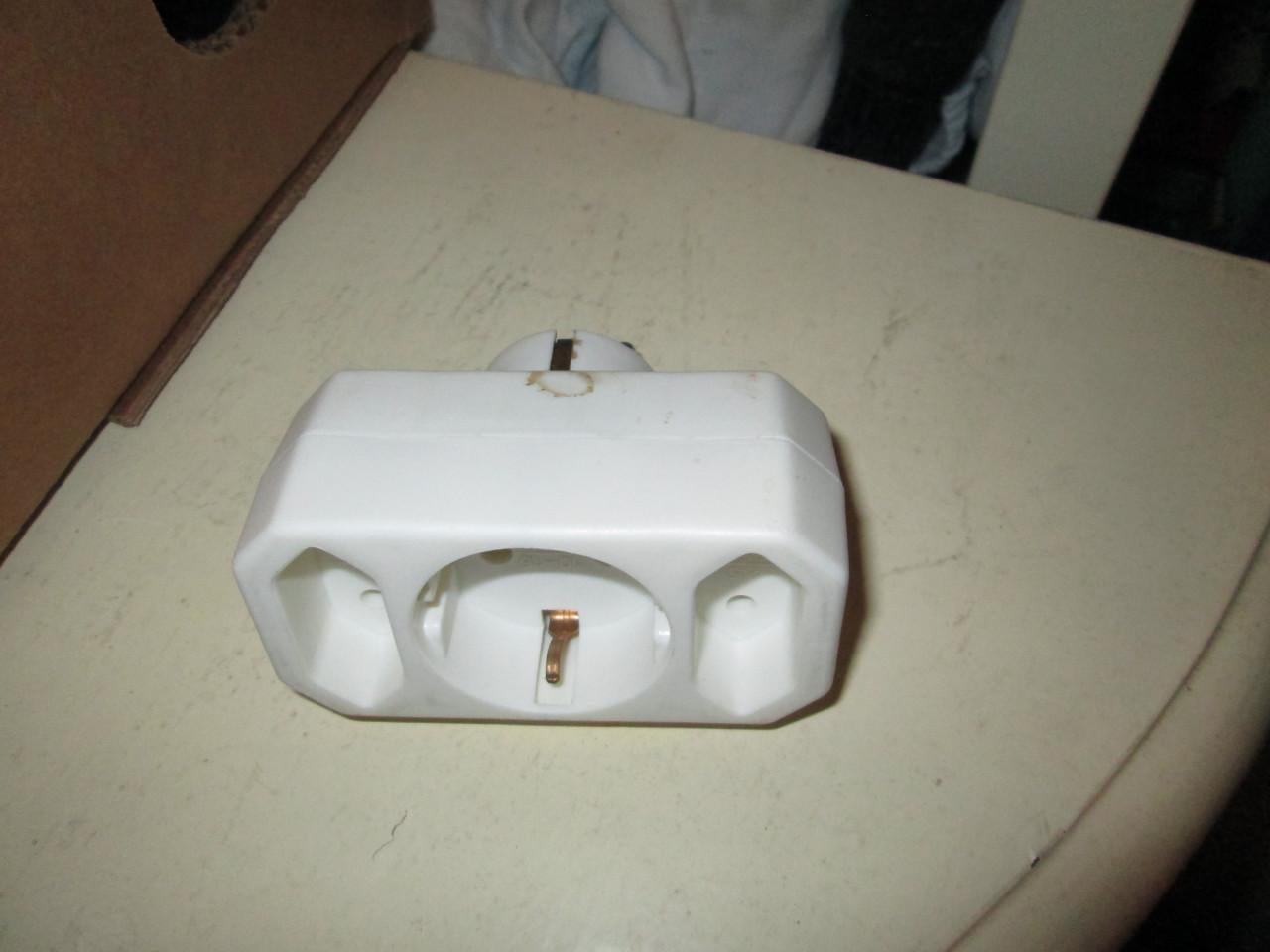 Stekker splitters nieuw