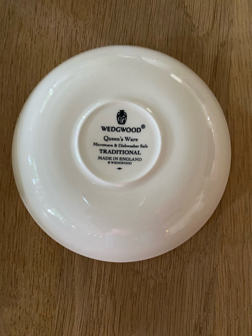 Wedgewood traditional Queensware kop- schotels